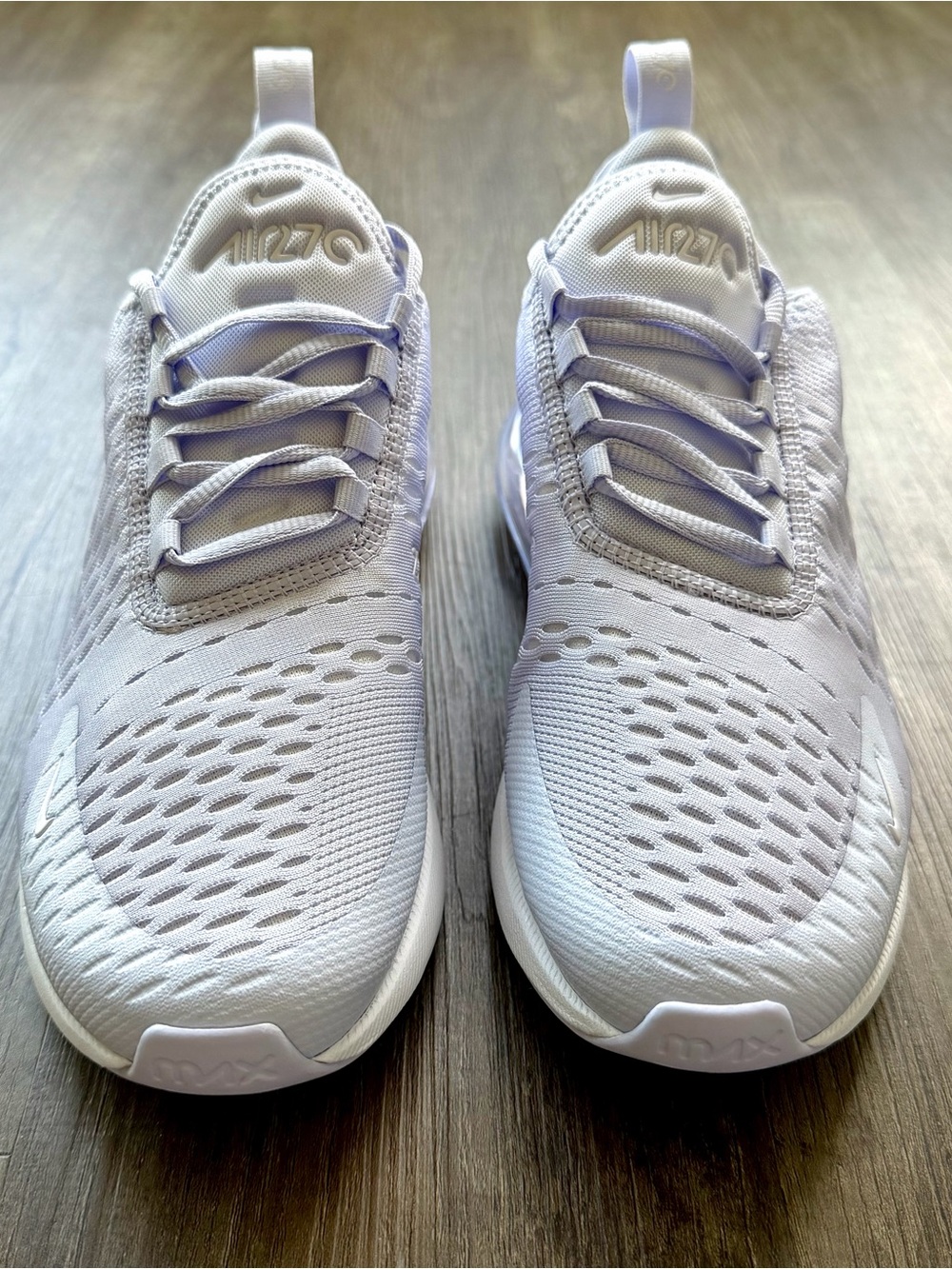 Nike Air Max 270 Amethyst Tint White AH6789-502 Women’s Size 8.5 NEW - Picture 2 of 9